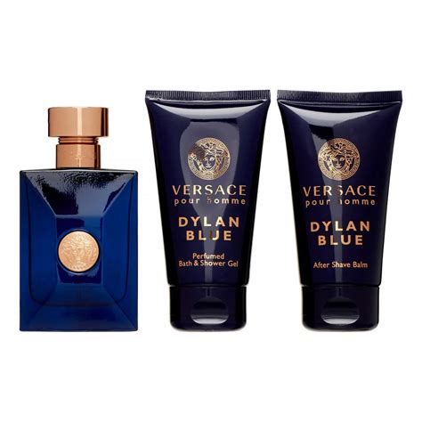 versace dylan blue and bright crystal|Versace Dylan Blue men set.